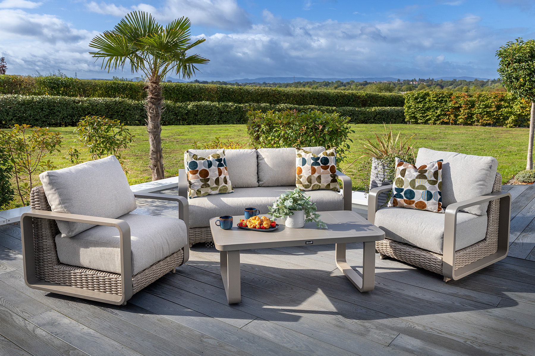 Kora 2 Seat Casual Lounge Set